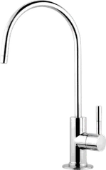 Chrome drinking water faucet